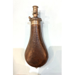 Poire à poudre signée "...