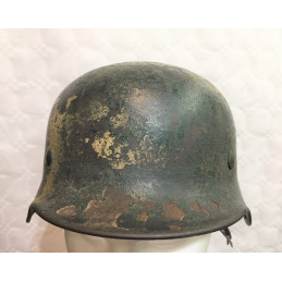 casque allemand ww2 camo 3 tons